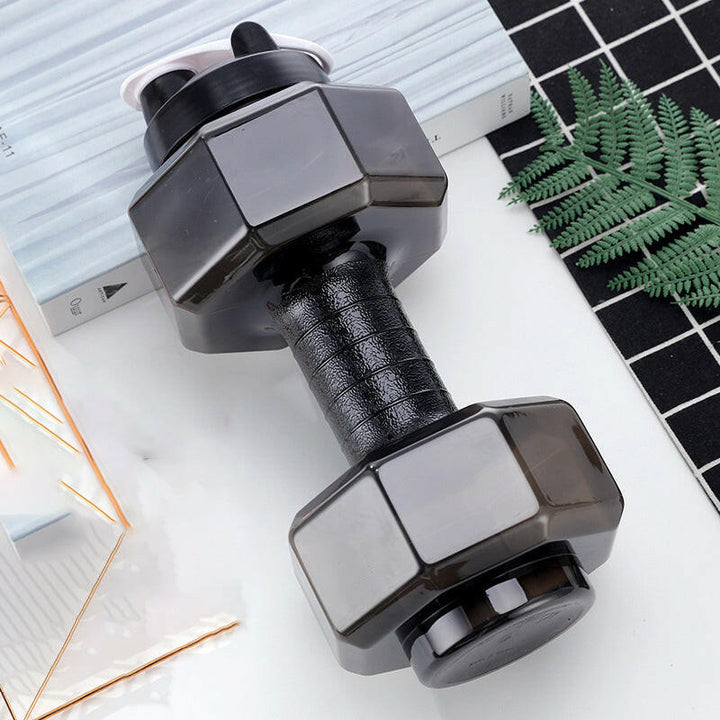 HydraFlex – Duurzame Dumbbell Waterfles voor Fitness Bowlift