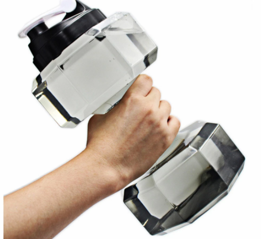 HydraFlex – Duurzame Dumbbell Waterfles voor Fitness Bowlift