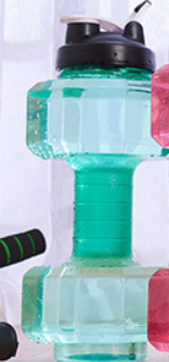HydraFlex – Duurzame Dumbbell Waterfles voor Fitness Bowlift