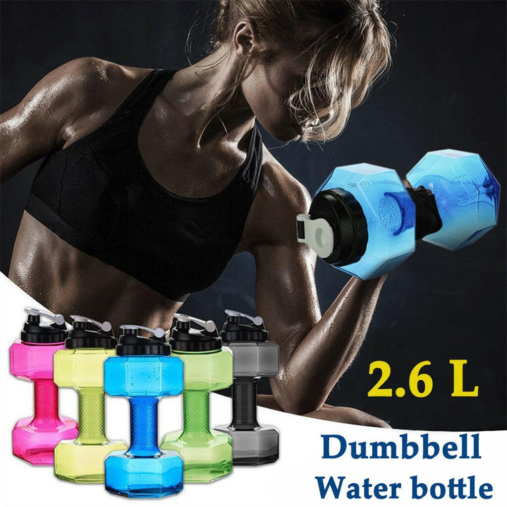 BowLift | Dumbbell Water Bottle for Fitness and Hydration - HydraBell