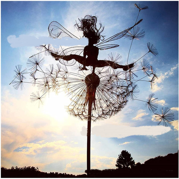 Flower fairy garden miniature sculptures fairy garden mythical fairy Bowlift