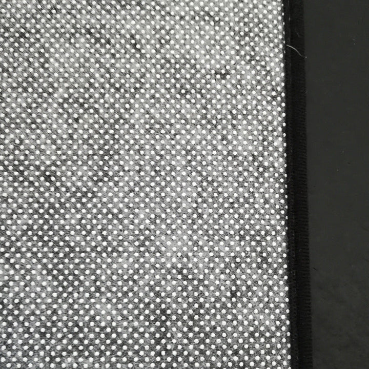 Modern rug for the living room in gray with geometric triangle print rug made of polyester, stain-resistant rug for the area | Bowlift