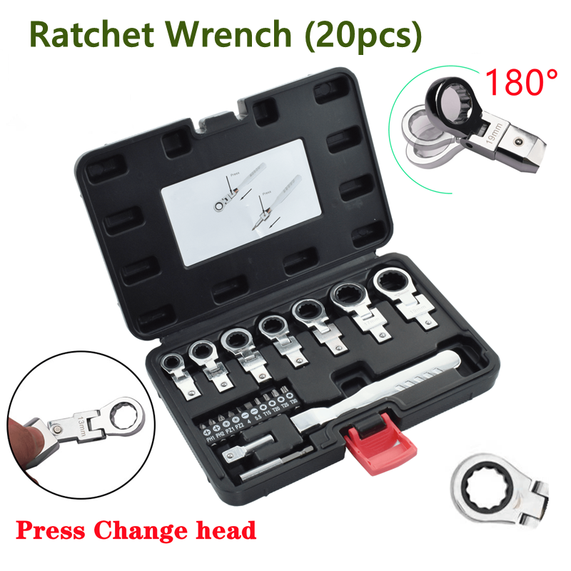 BowLift | Universal Hexagon Ratchet Tool Set