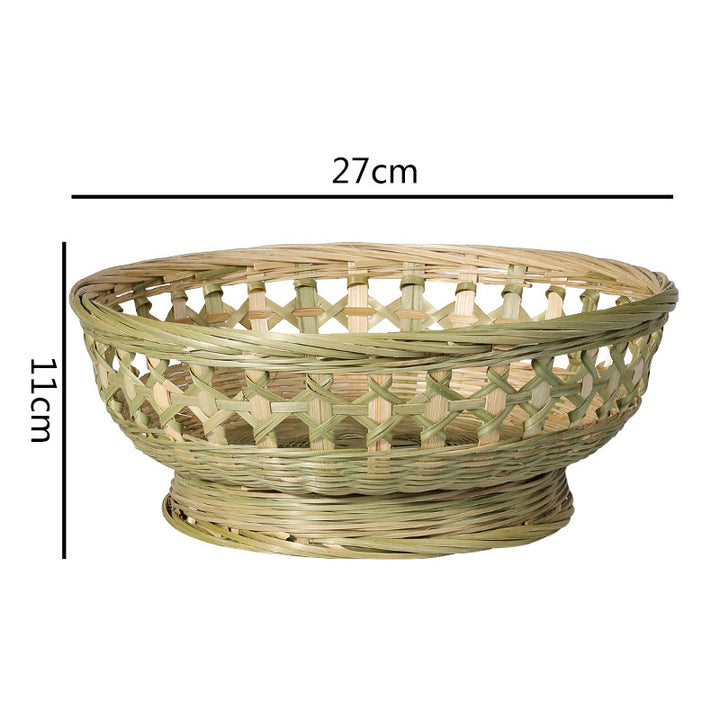 Handcrafted Wicker Storage Bowlift