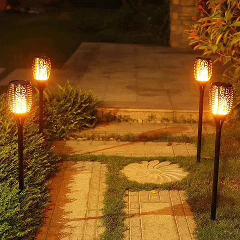 BowLift | Magical Solar Garden Torch with Flame Effect