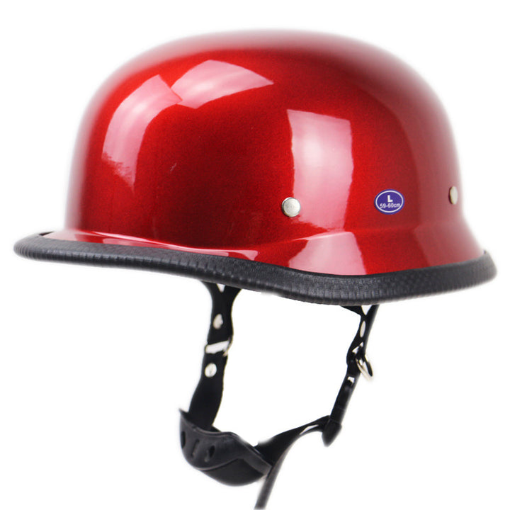 Classic Vintage Motorcycle Helmet Bowlift
