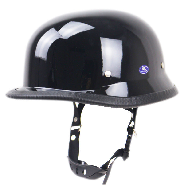 Classic Cruiser Motorcycle Safety Helmet Bowlift