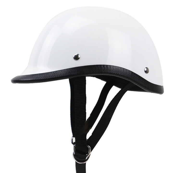 Classic Motorcycle Safety Helmet Bowlift