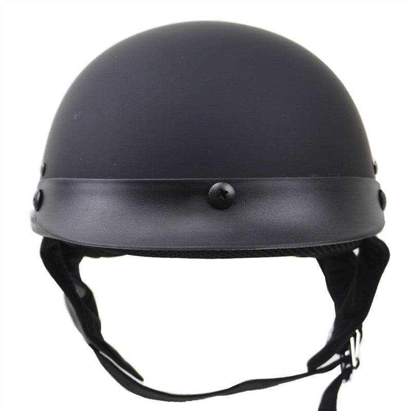 Classic Low-Profile Motorcycle Riding Helmet Bowlift