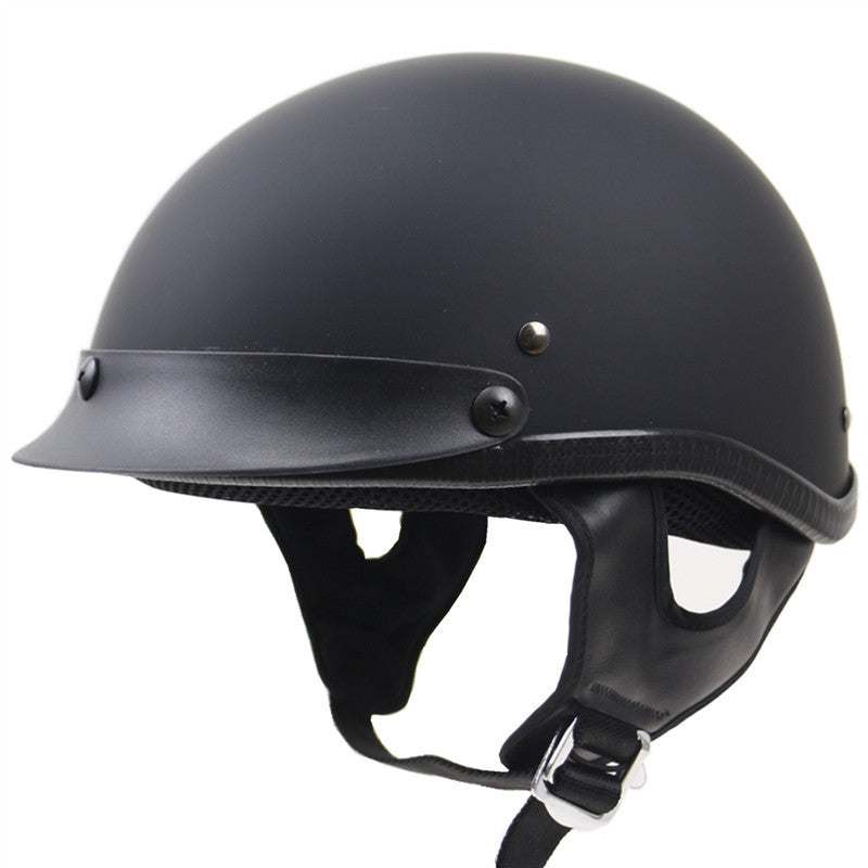 Classic Low-Profile Motorcycle Riding Helmet Bowlift