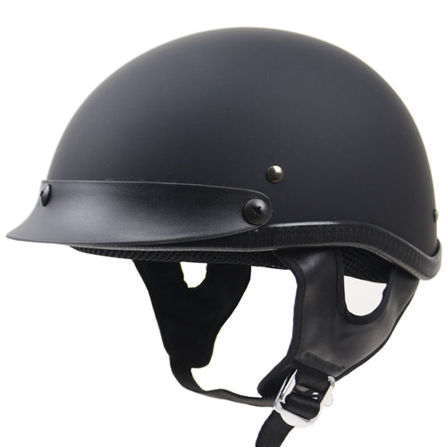 Classic Low-Profile Motorcycle Riding Helmet Bowlift