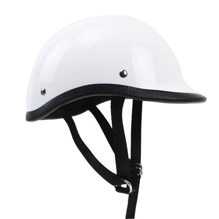Classic Motorcycle Safety Helmet Bowlift