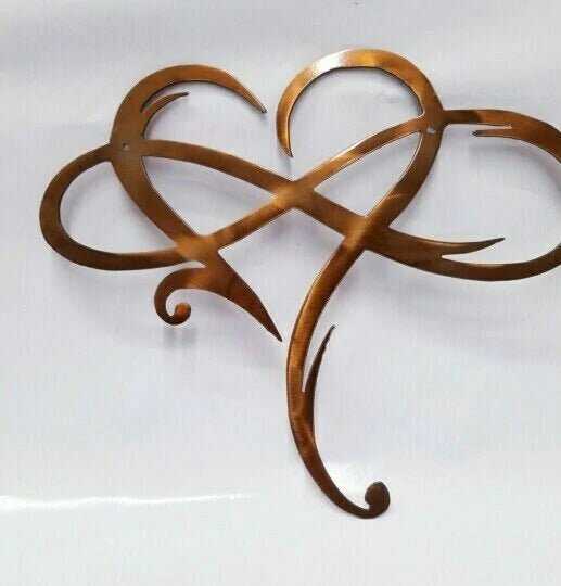Endless Heart - Steel Wall Decoration Metal Wall Art