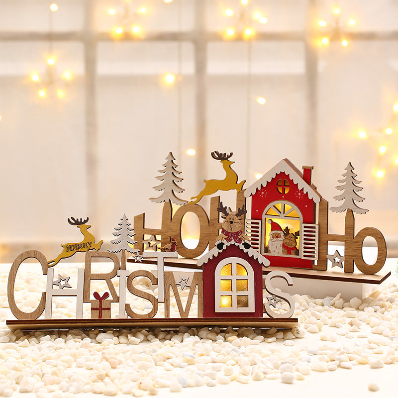 Decorative Wooden Holiday Bowlift