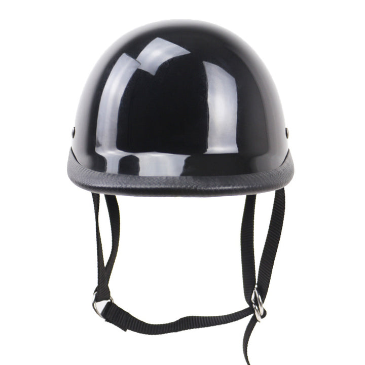 Classic Cruiser Motorcycle Safety Helmet Bowlift
