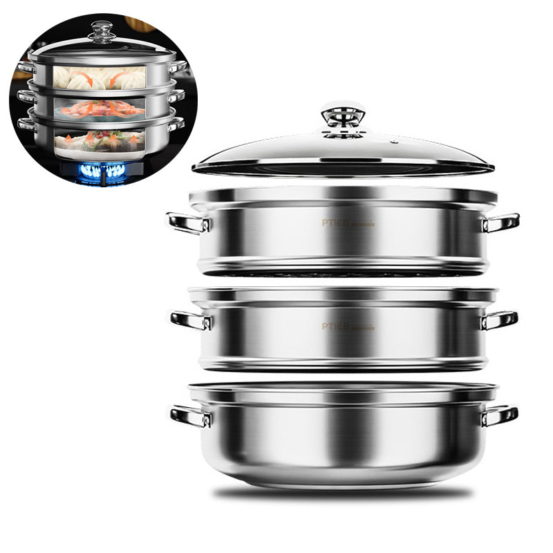 BowLift | 3-Layer Food Steamer - NutriSteam