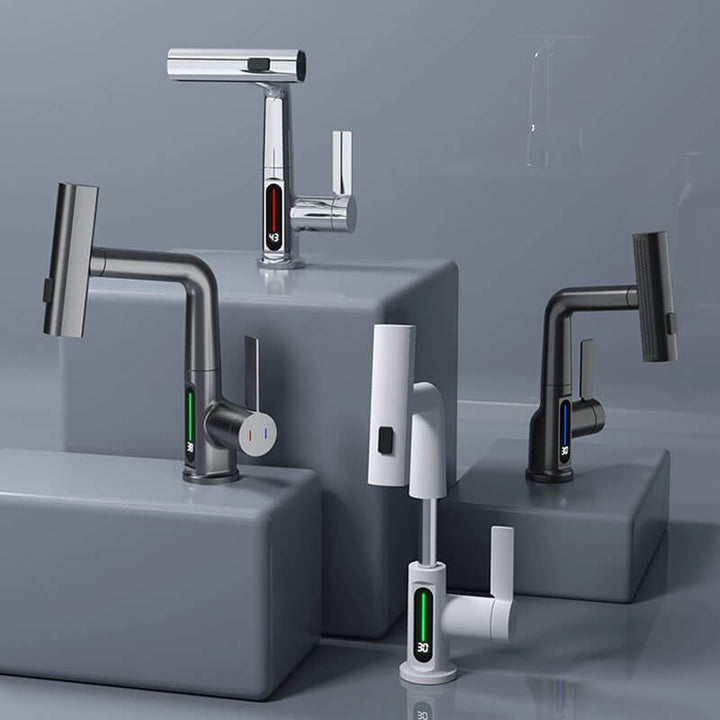 BowLift | AquaElegance Digital Faucet Booster | Intelligent control with precise digital display for modern living