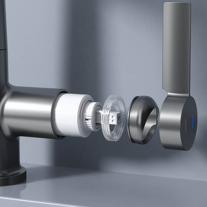 BowLift | AquaElegance Digital Faucet Booster | Intelligent control with precise digital display for modern living