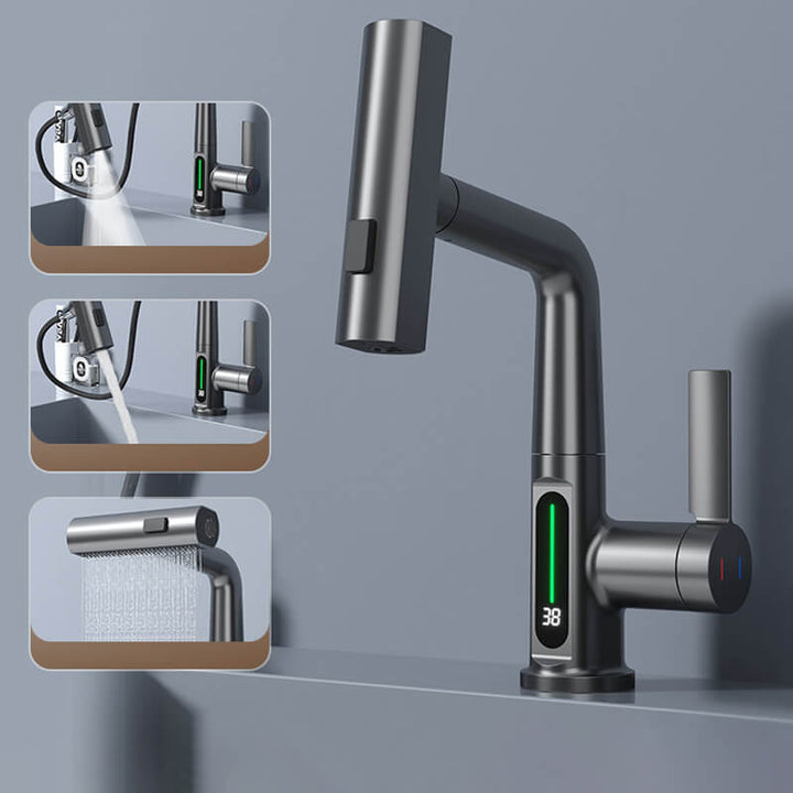 BowLift | AquaElegance Digital Faucet Booster | Intelligent control with precise digital display for modern living