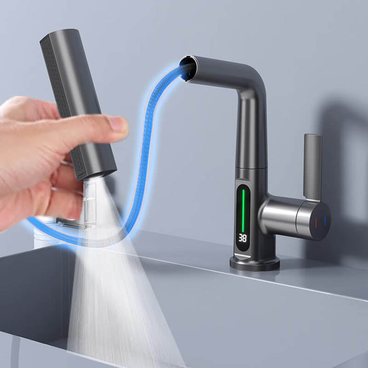 BowLift | AquaElegance Digital Faucet Booster | Intelligent control with precise digital display for modern living