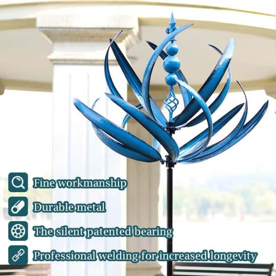 WindTwirl – Modern Garden Wind Spinner for Outdoors Bowlift