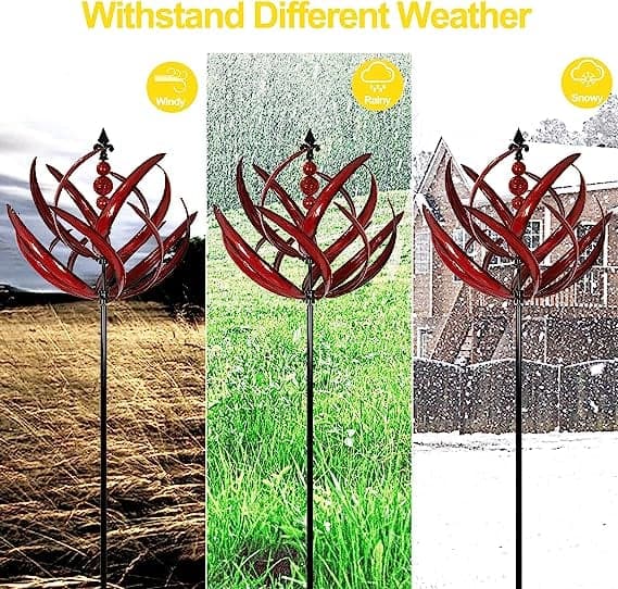 WindTwirl – Modern Garden Wind Spinner for Outdoors Bowlift