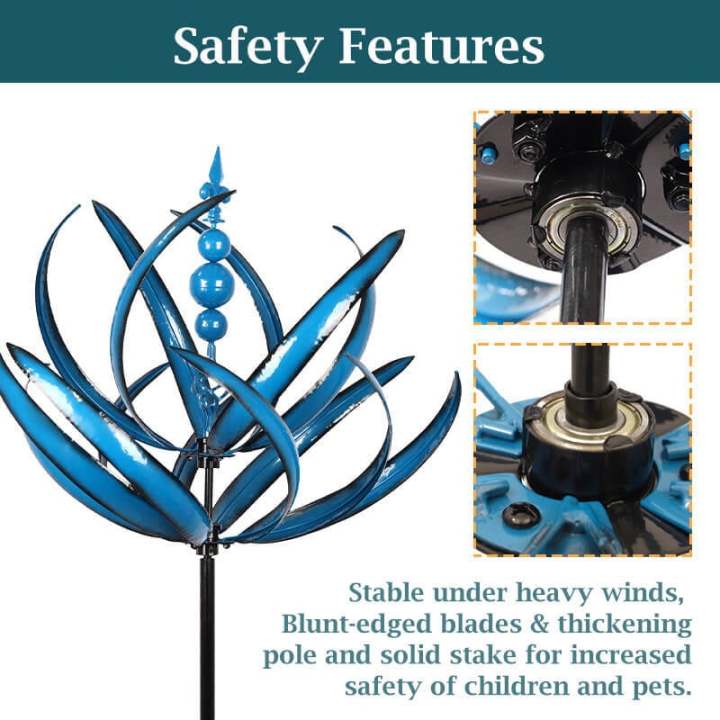WindTwirl – Modern Garden Wind Spinner for Outdoors Bowlift