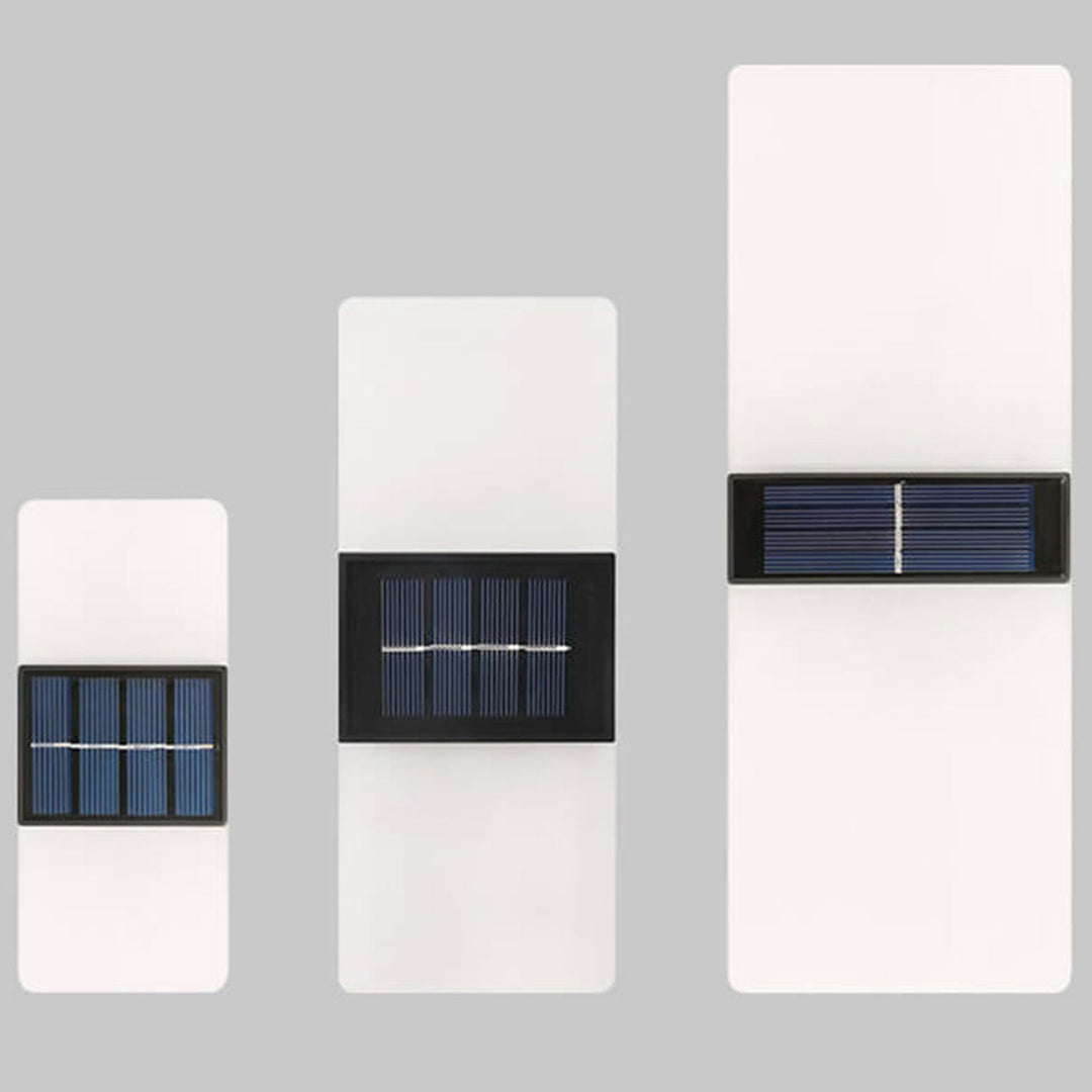 BowLift | LumaZen Solar LED Wall Lamp | Weatherproof | Solar Powered Outdoor Lighting | Garden & Patio Decor