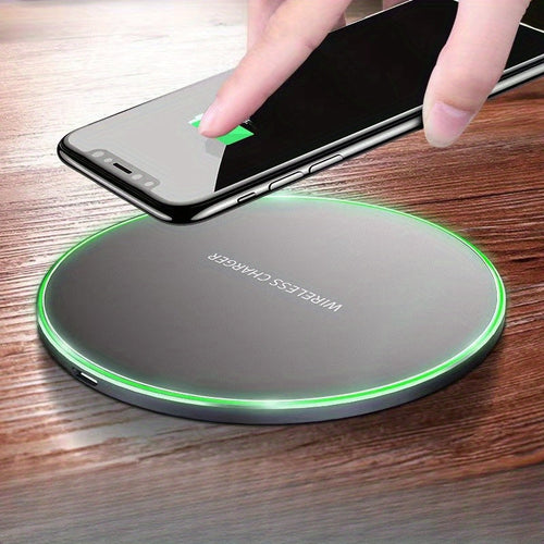 BowLift | Fast Wireless Charger – 15W Induction Charging Pad for iPhone and Android Devices, Sleek Design, Cable-Free Convenience