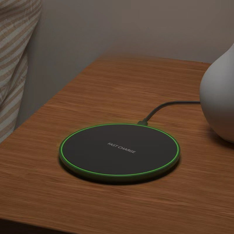 BowLift | Fast Wireless Charger – 15W Induction Charging Pad for iPhone and Android Devices, Sleek Design, Cable-Free Convenience