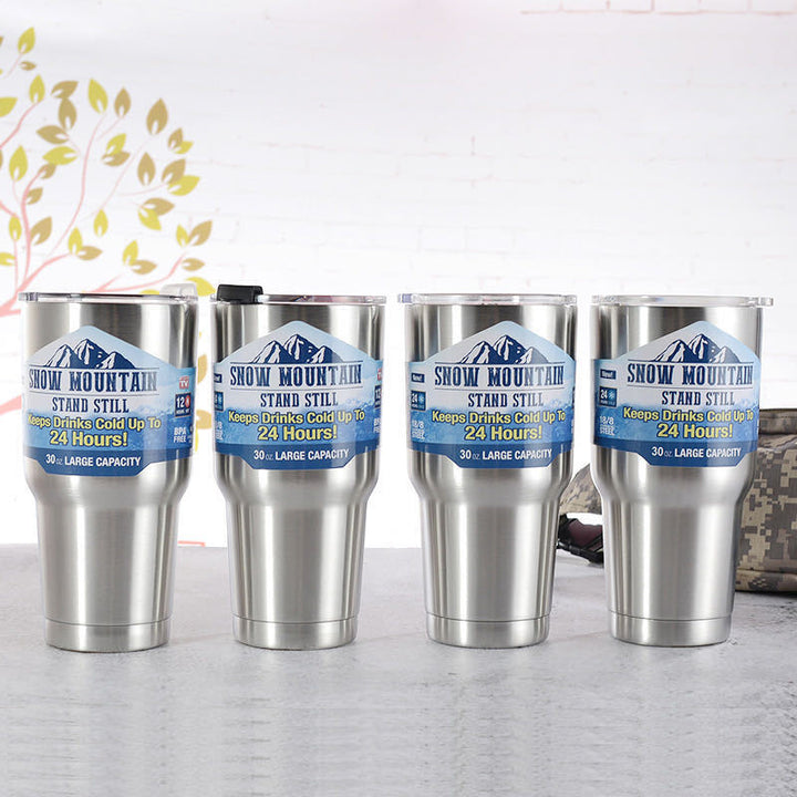 Ladies Insulated Stainless Steel Cup with Lid Bowlift