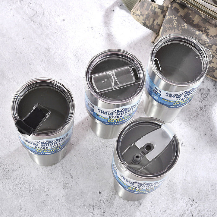Ladies Insulated Stainless Steel Cup with Lid Bowlift