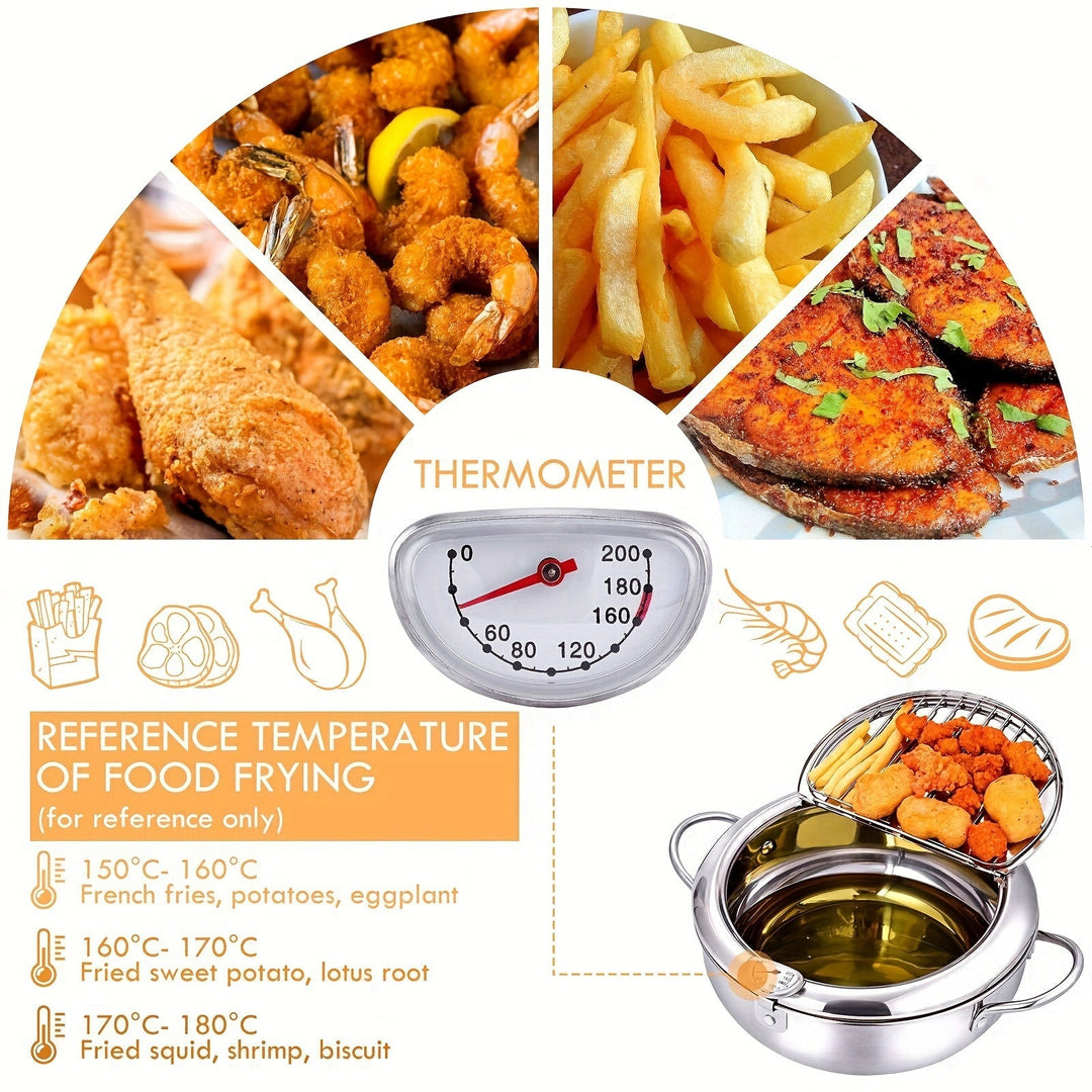 ThermaFryer - Premium Fryer with Temperature Control Bowlift