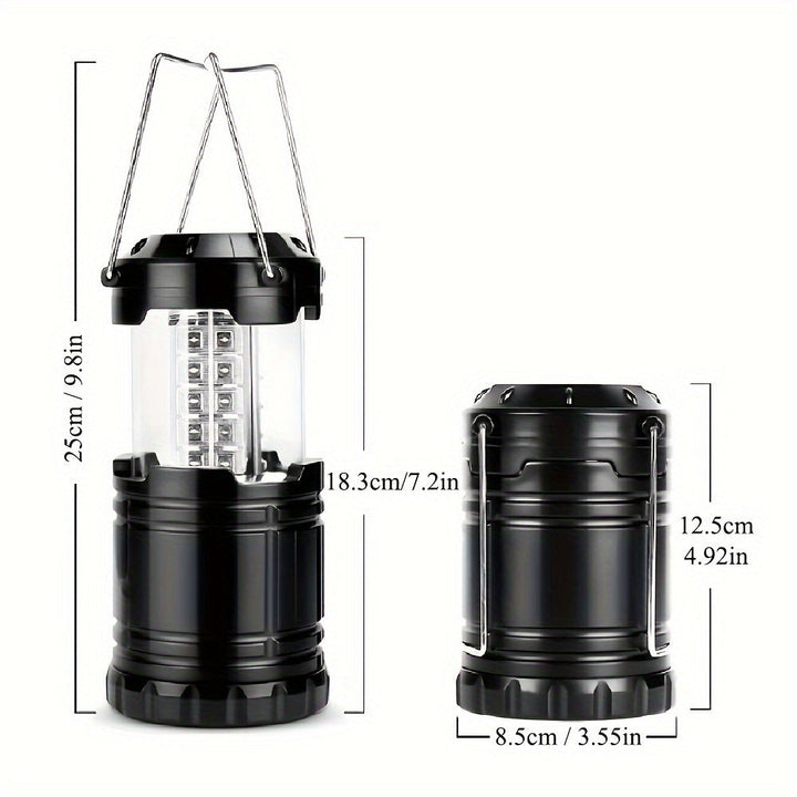 BowLift | Rechargeable LED Emergency Lighting - Foldable Lamp with Adjustable Brightness for Outdoor and Power Outage