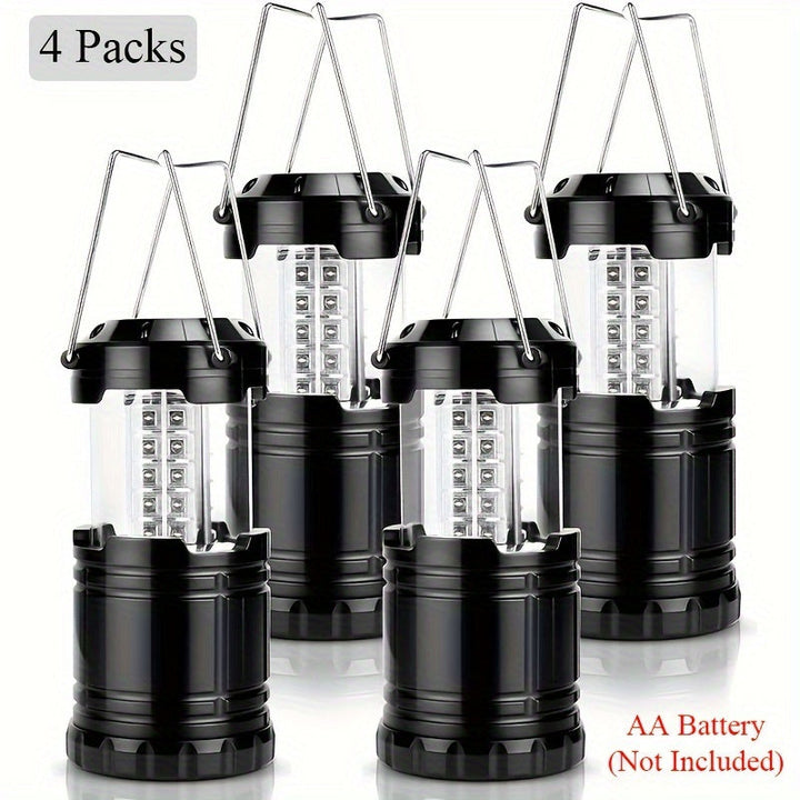 BowLift | Rechargeable LED Emergency Lighting - Foldable Lamp with Adjustable Brightness for Outdoor and Power Outage