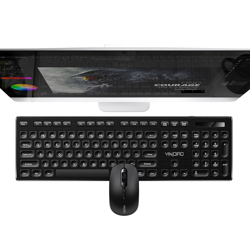 Wireless Silent Keyboard and Mouse Combo Bowlift