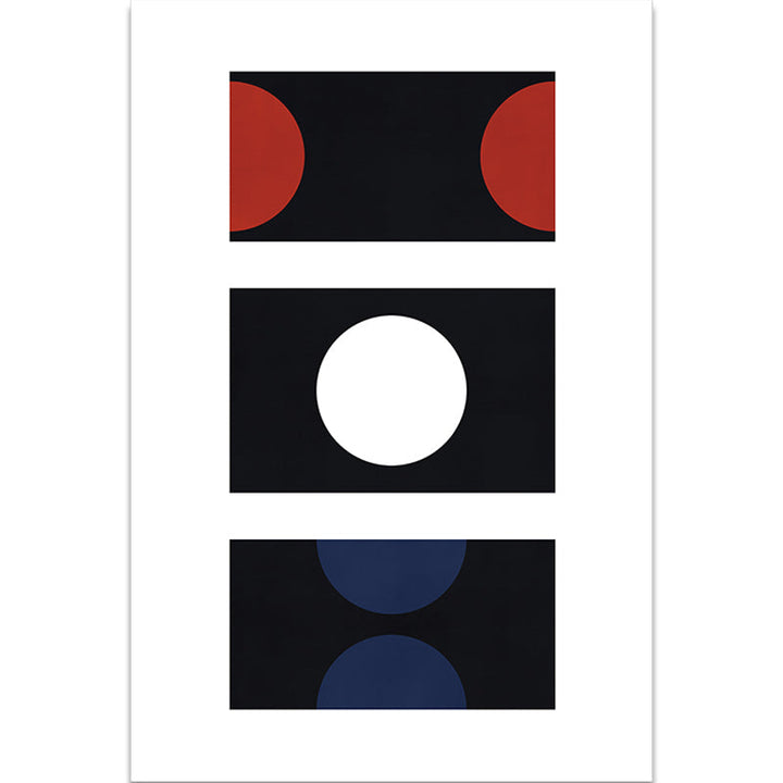 BowLift | Black and Red Abstract Area Rug Polyester Modern Rug Washable Pet Friendly Carpet for Living Room