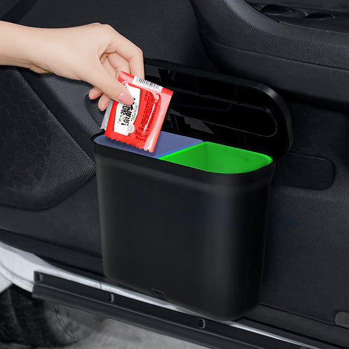 Compact under sink waste bin with lid and removable inner bucket Bowlift