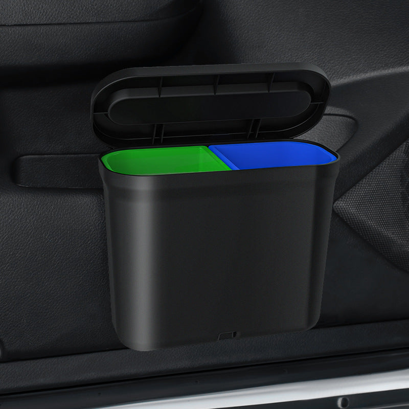 Compact under sink waste bin with lid and removable inner bucket Bowlift