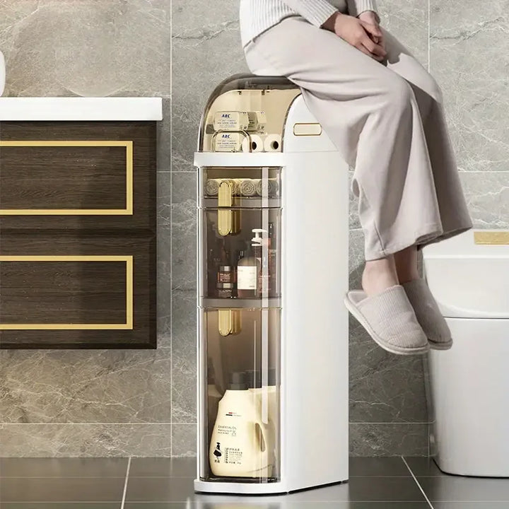 BowLift | Rolling Bathroom Cabinet