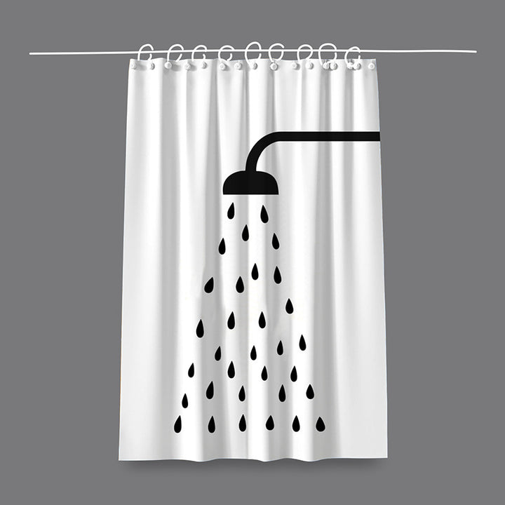 Shower Curtain Bowlift