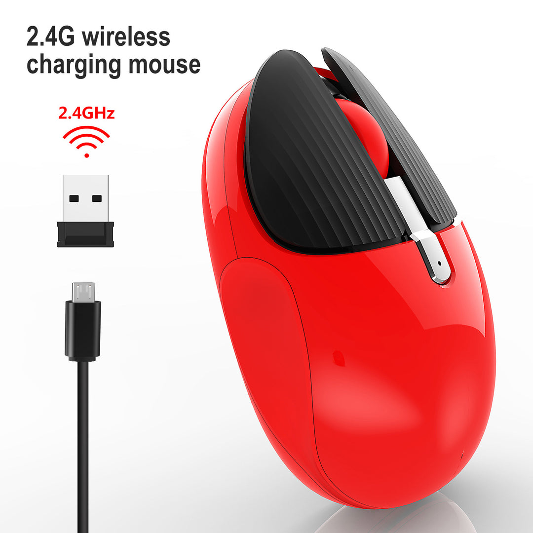 Wireless Ergonomic Mouse with Precision Tracking Bowlift