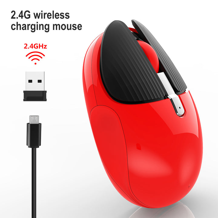 Wireless Ergonomic Mouse with Precision Tracking Bowlift