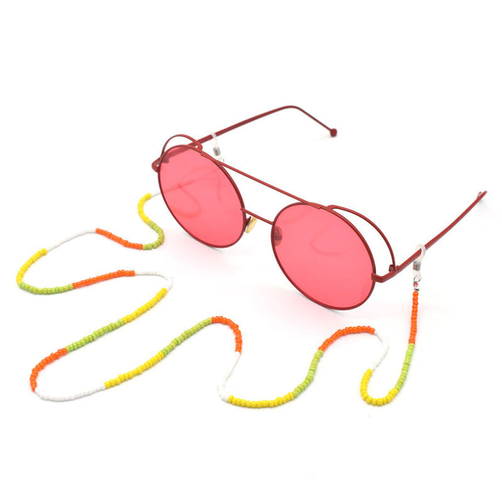 Colorful Bead Eyewear Chain Bowlift