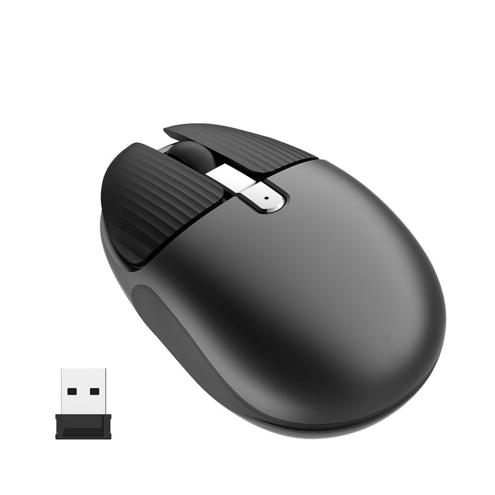 Wireless Ergonomic Mouse with Precision Tracking Bowlift