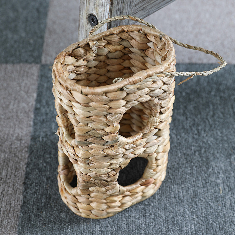 Versatile Hanging Woven Storage Basket Bowlift
