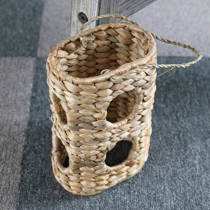 Versatile Hanging Woven Storage Basket Bowlift