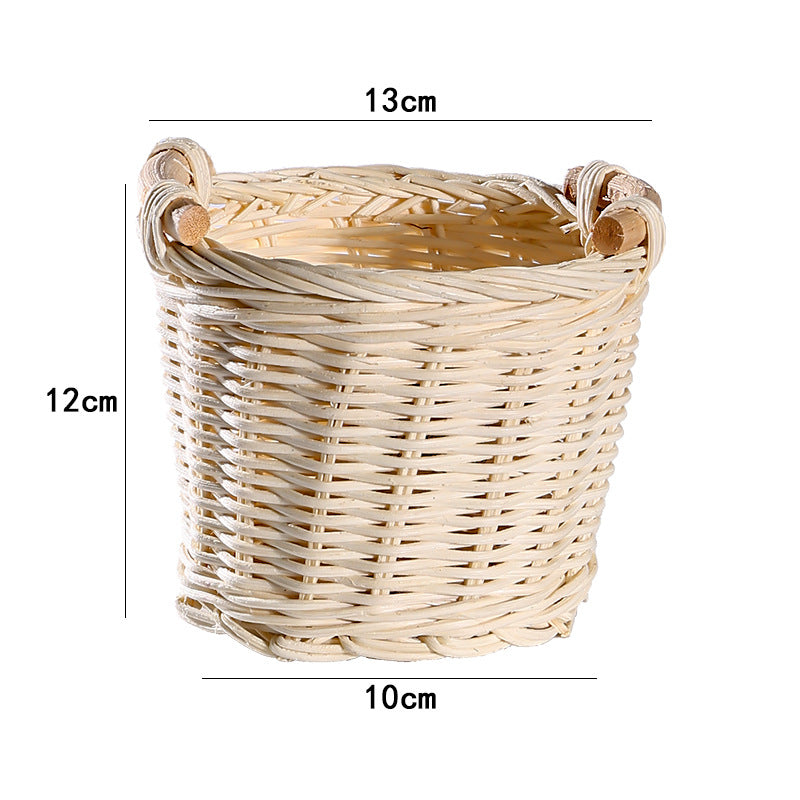 Handwoven Decorative Storage Basket Bowlift