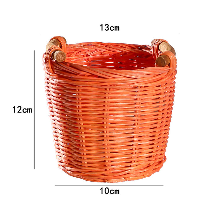 Handwoven Decorative Storage Basket Bowlift