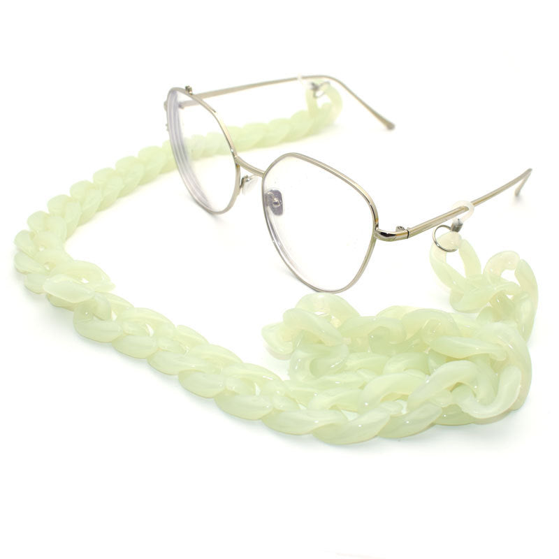 Charming Glow-in-the-Dark Eyewear Chain Bowlift